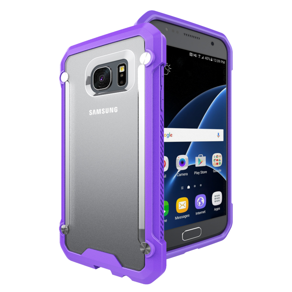 Galaxy Note FE / Note FAN Edition / Note 7 Clear Defense Hybrid Case (Purple)